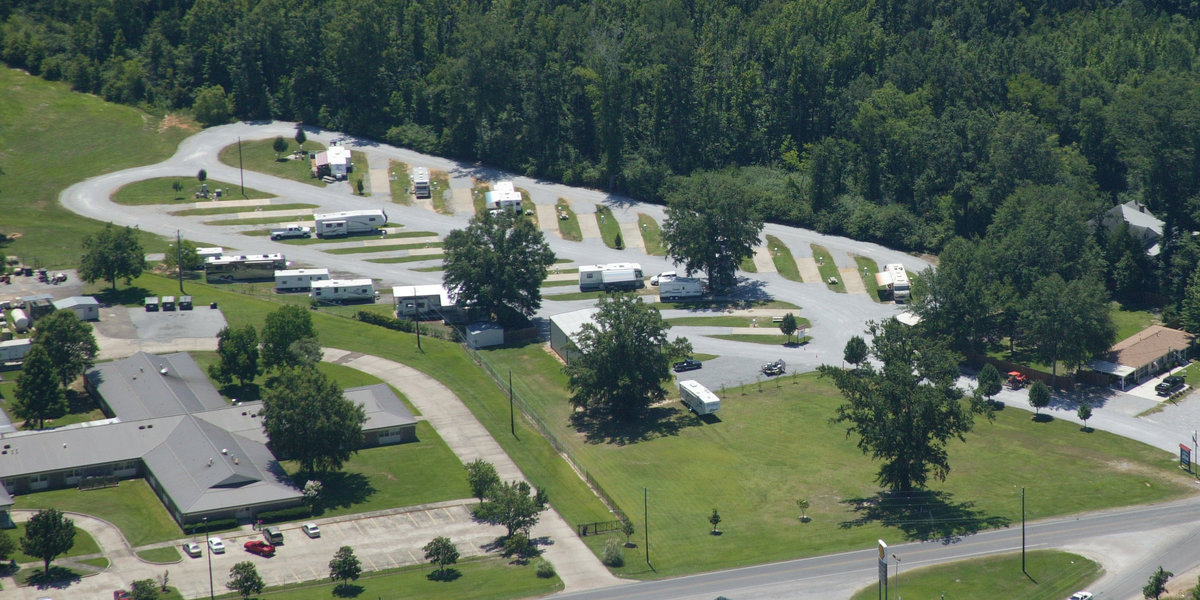 Benchmark RV Park Aerial View